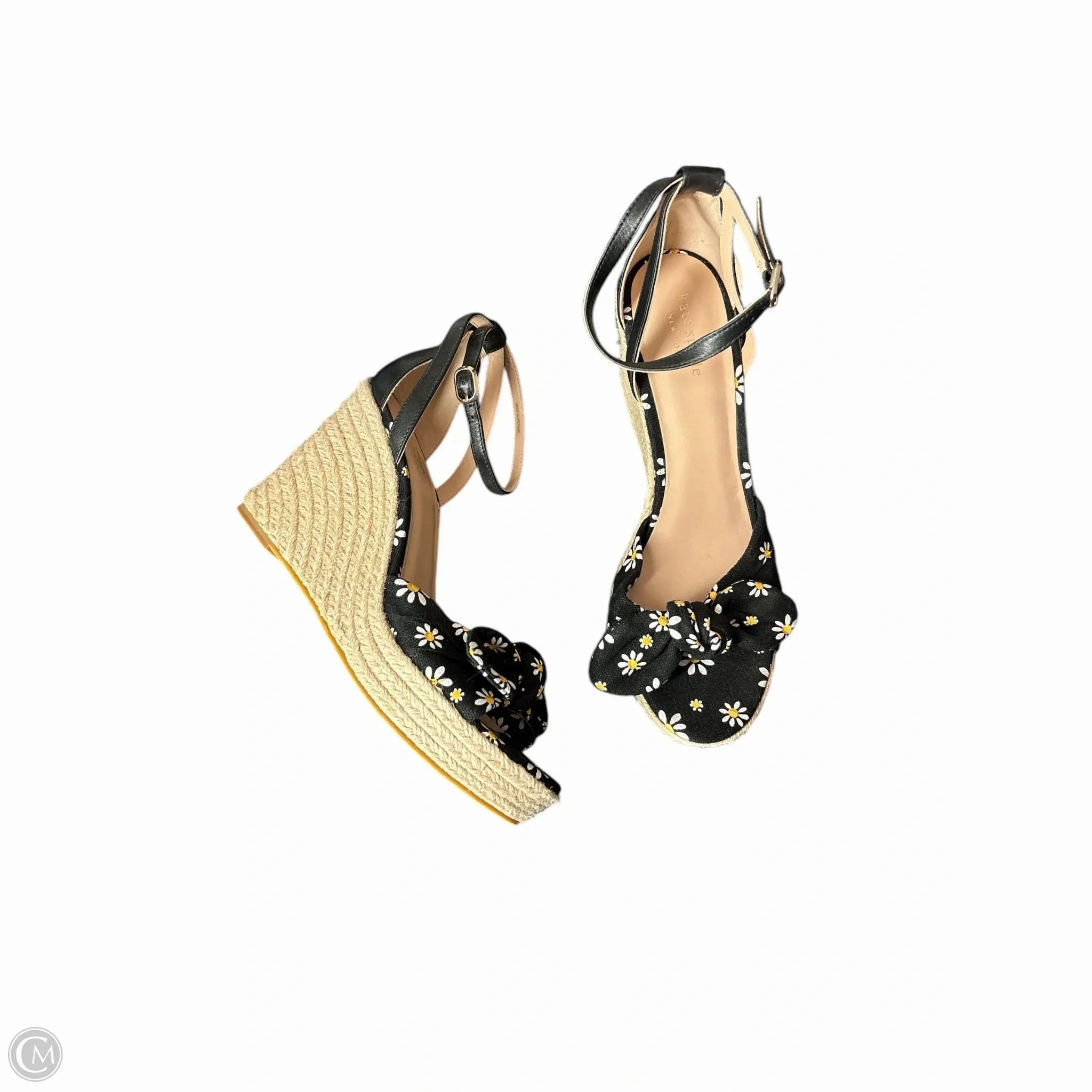 Shoes Designer By Kate Spade In Floral Print, Size: 10 Comfort Slope