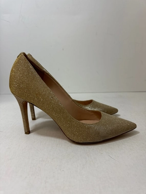 Beauty Walk Harbor Mood Shoes Designer By Kate Spade In Gold, Size: 7