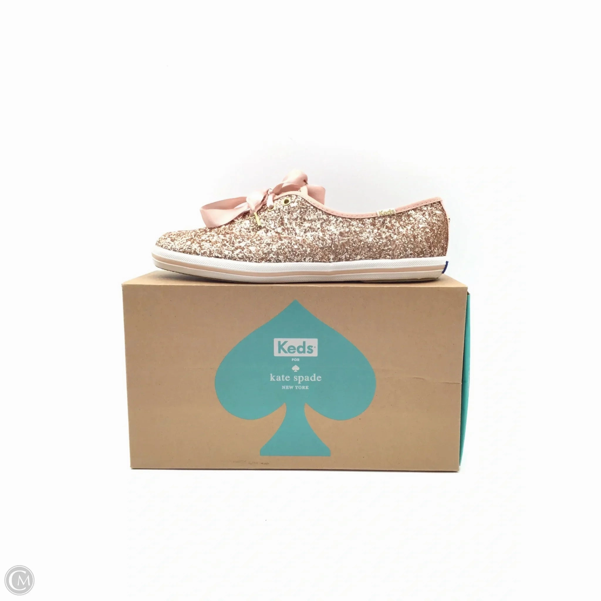 Flexible Fit City Adventure Shoes Designer By Kate Spade In Gold, Size: 8.5