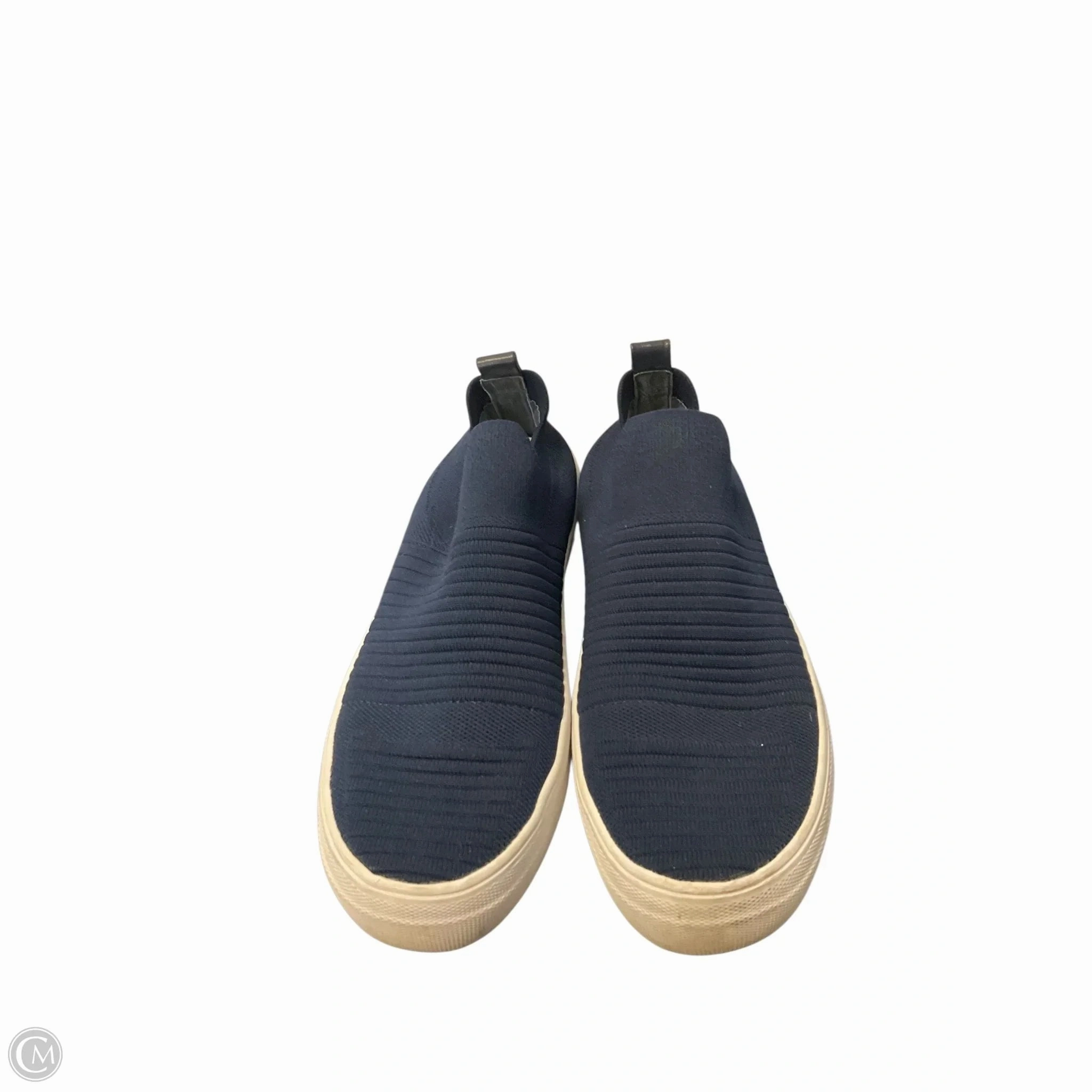 Shoes Designer By Kate Spade In Navy, Size: 9 Buckle Fit