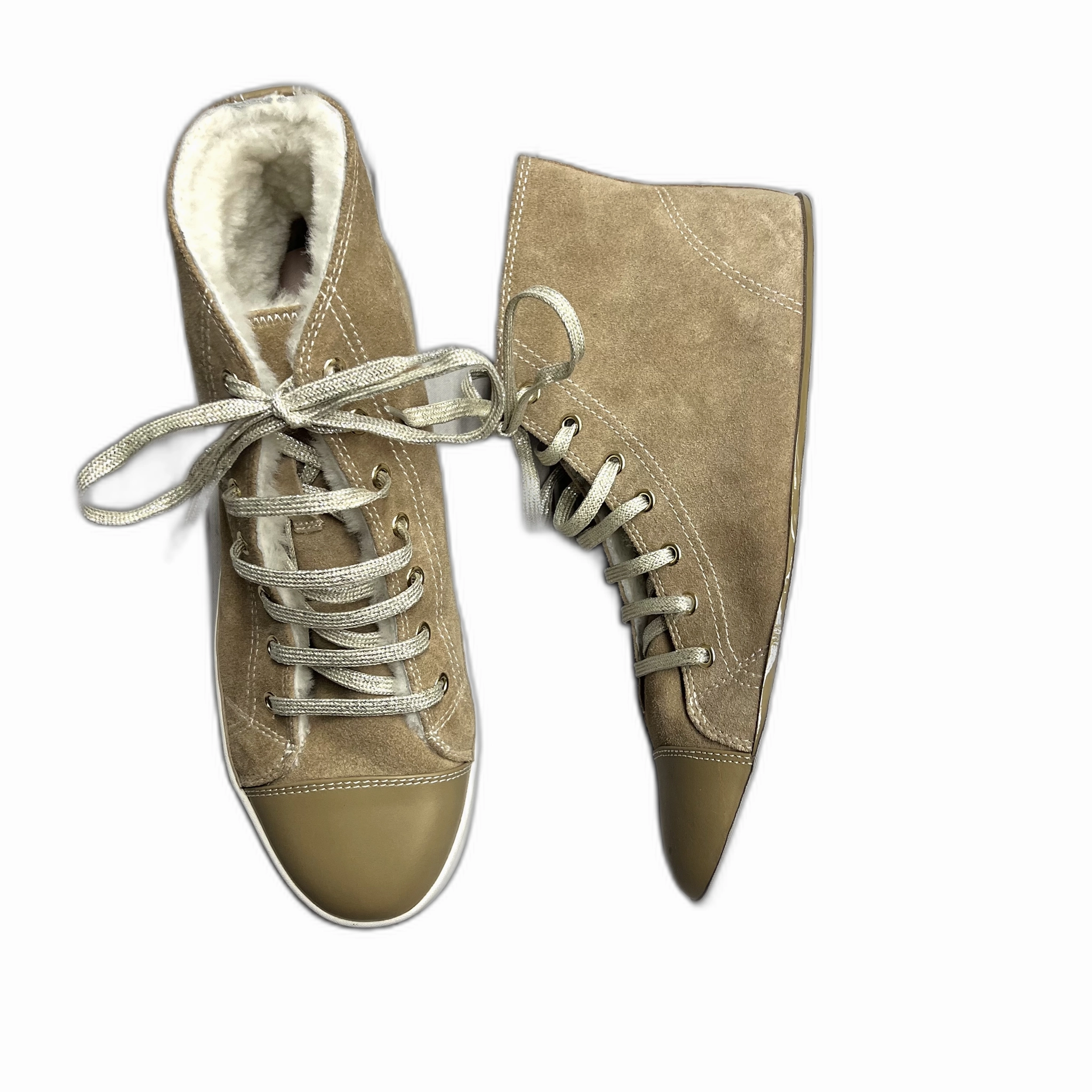 Shoes Designer By Kate Spade In Tan, Size: 7.5 Clean White