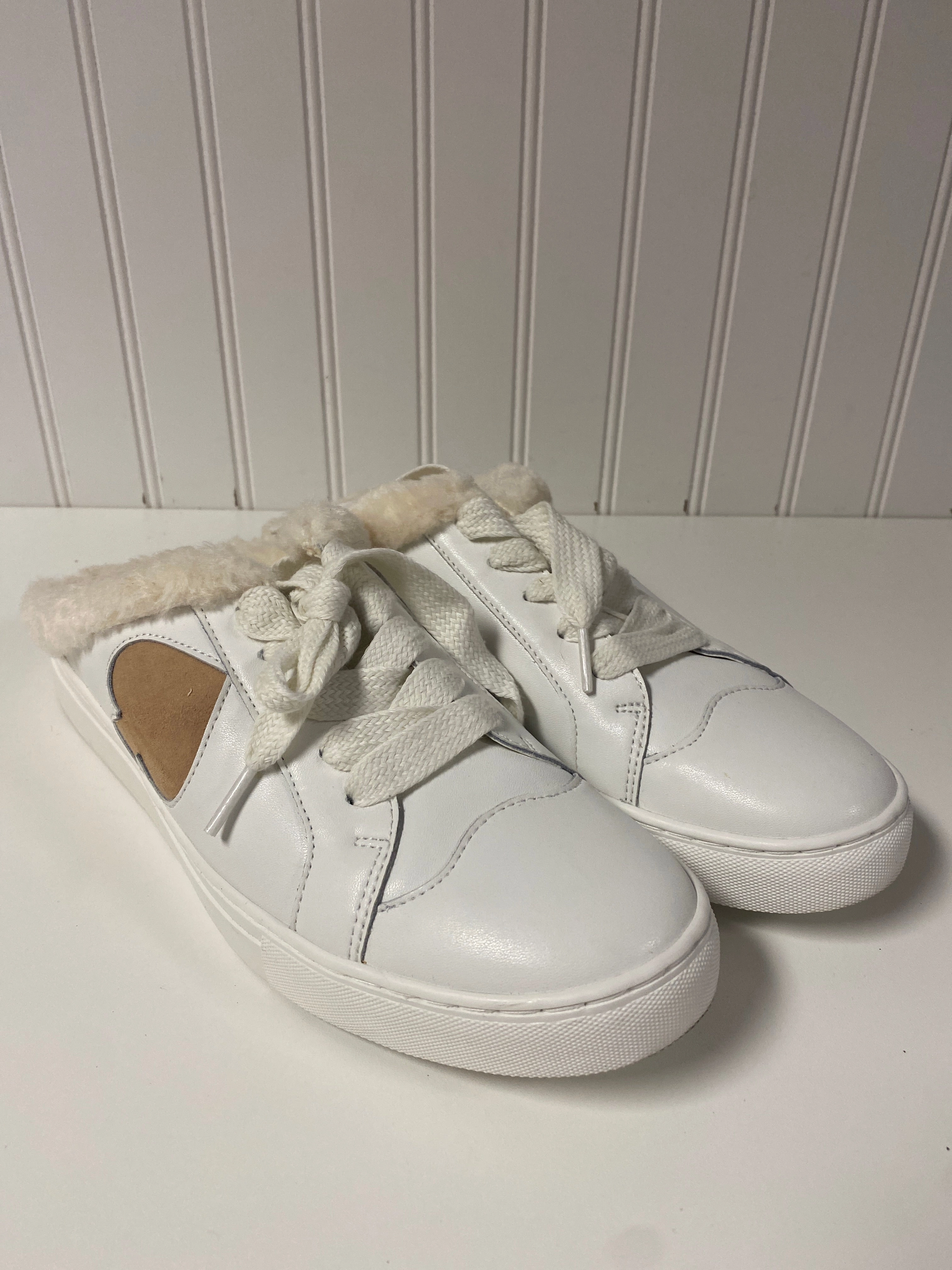Shoes Designer By Kate Spade In White, Size: 11 Leather