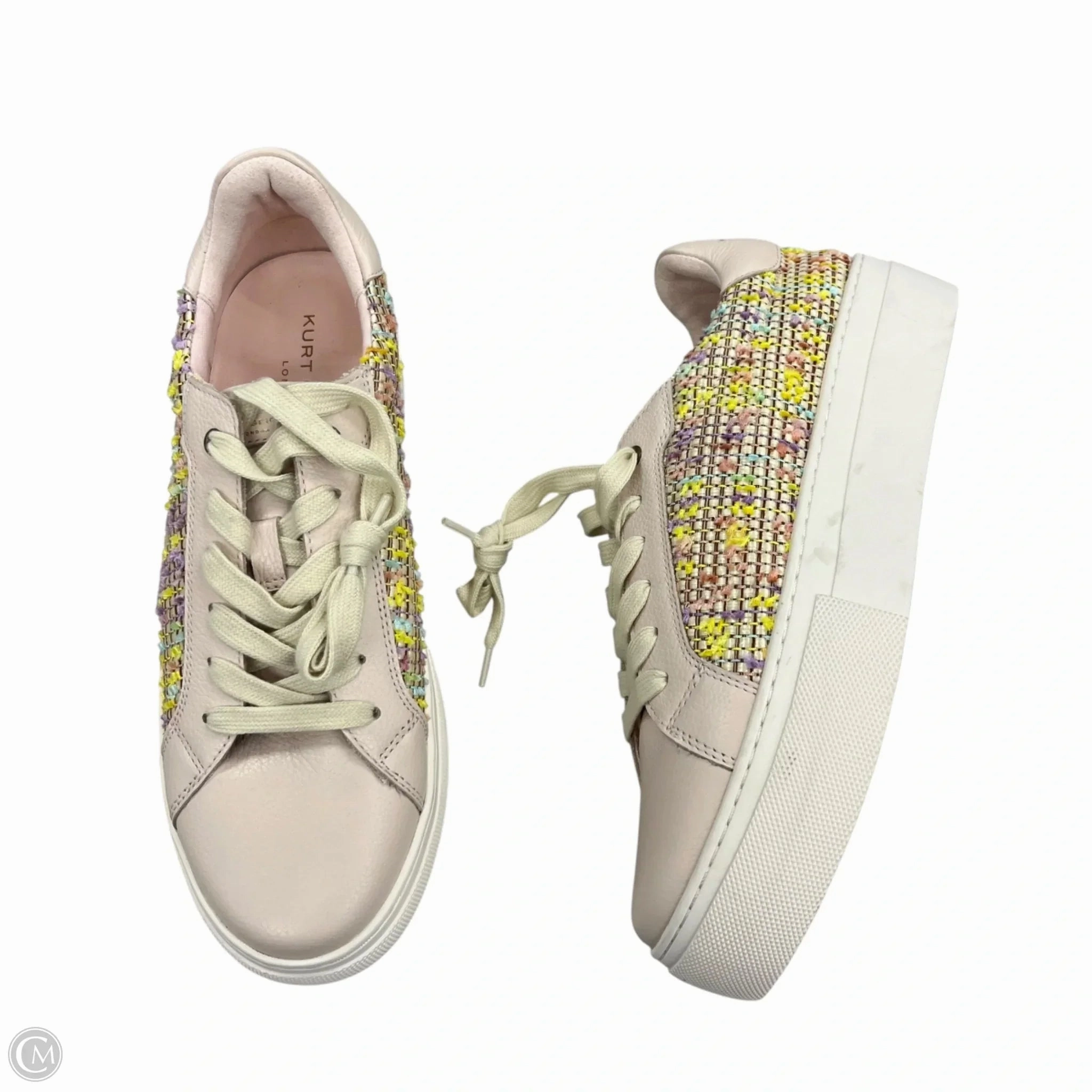 High Arch Microfiber Lining Shoes Designer By Kurt Geiger In Pink, Size: 10