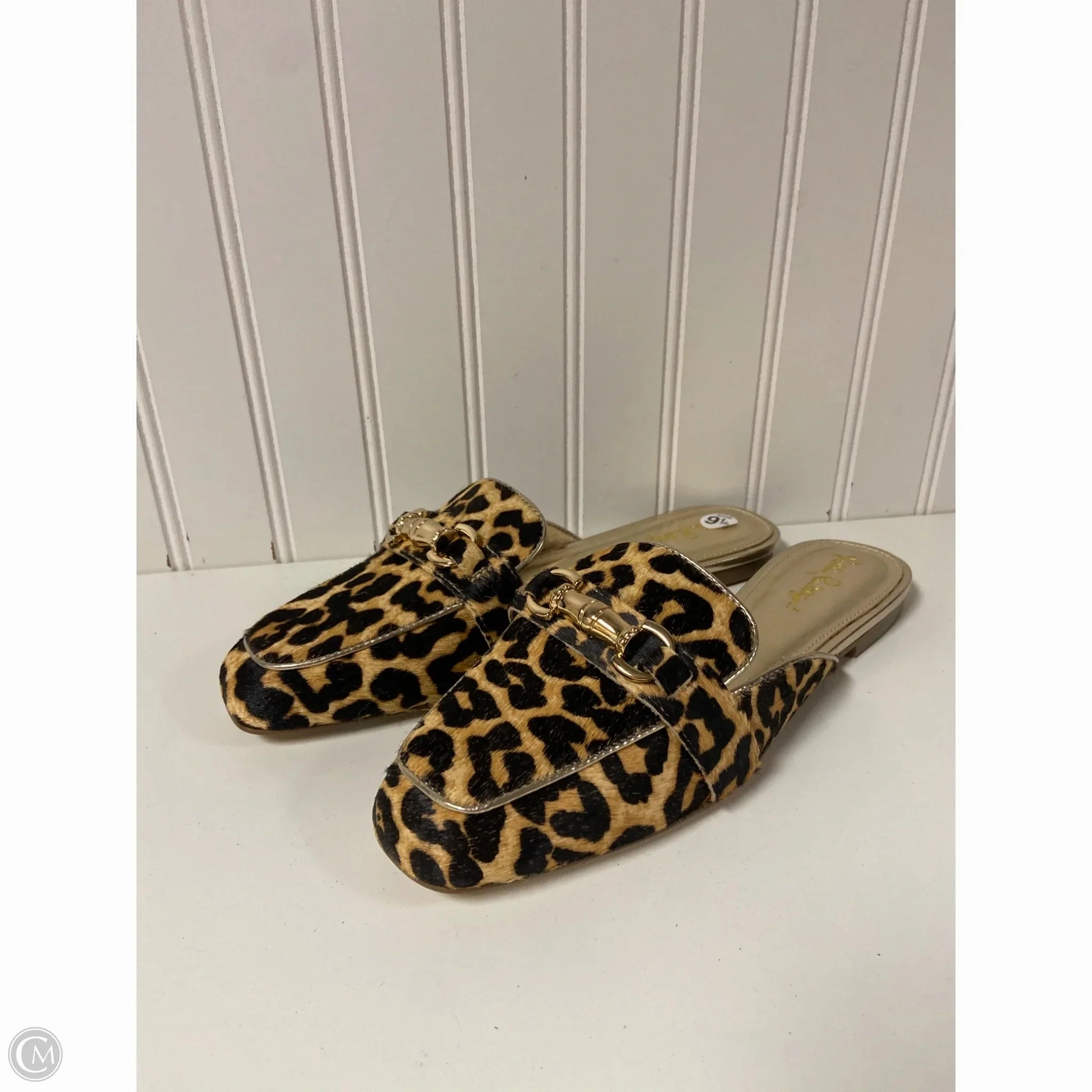 Shoes Designer By Lilly Pulitzer In Animal Print, Size: 9.5 Impact Resistant Heel Cotton Base