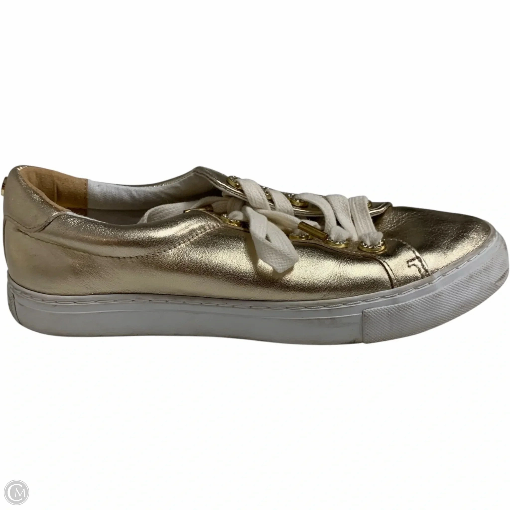 Shoes Designer By Lilly Pulitzer In Gold, Size: 7.5 Running