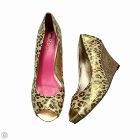 Velvet Soft Shoes Designer By Lilly Pulitzer In Leopard Print, Size: 8