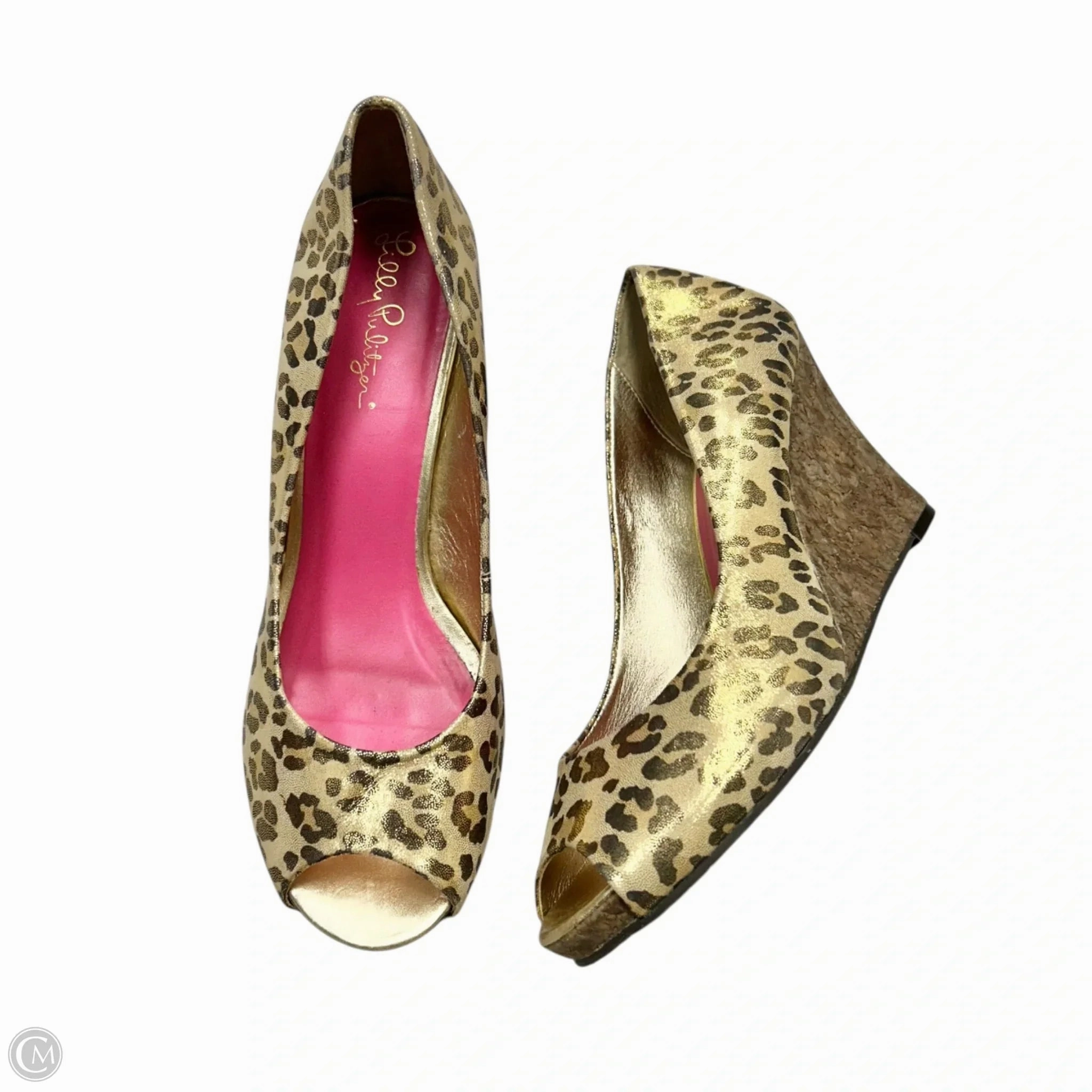Velvet Soft Shoes Designer By Lilly Pulitzer In Leopard Print, Size: 8