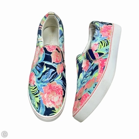 Shoes Designer By Lilly Pulitzer In Multi-colored, Size: 9 Seamless Interior Stable construction