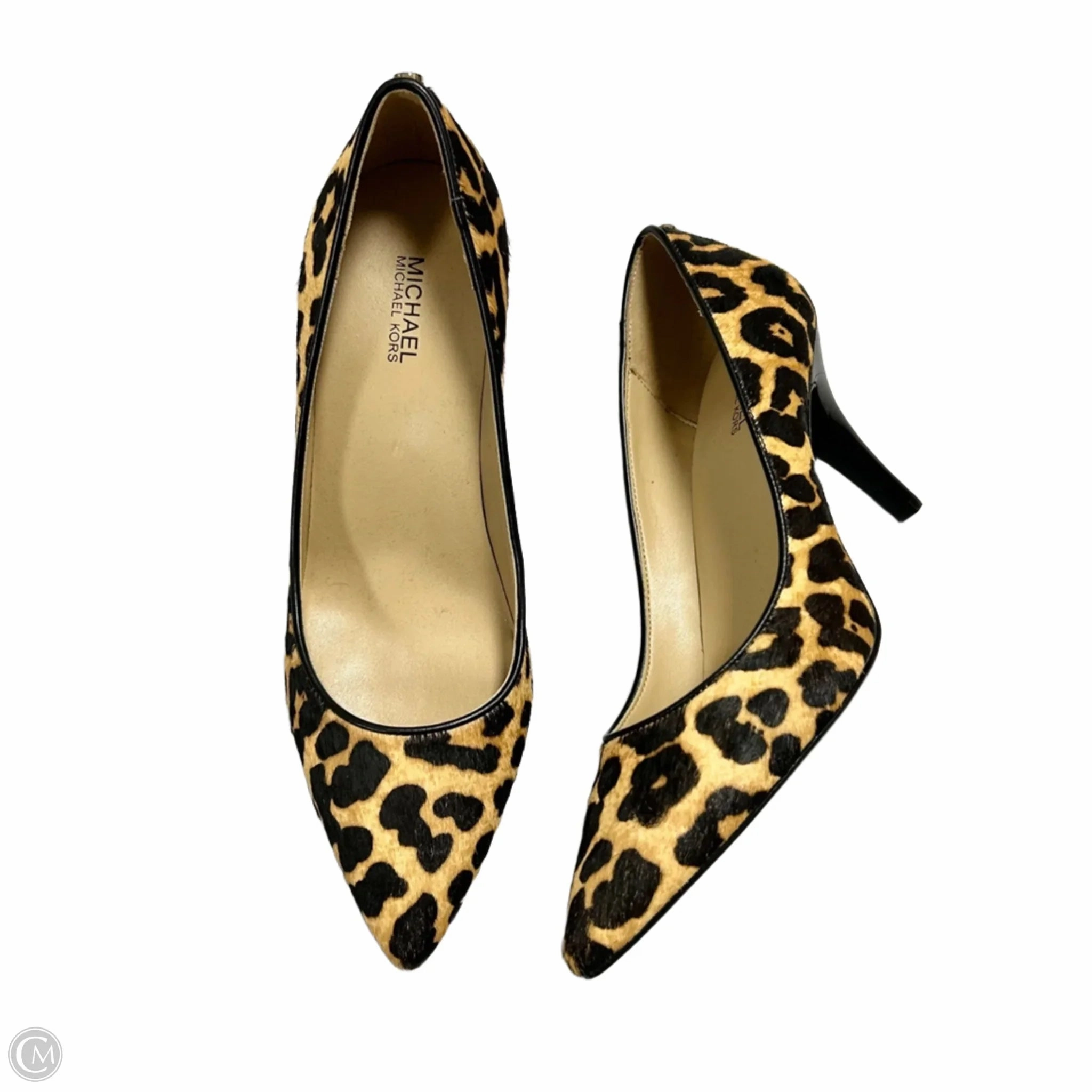 Shoes Designer By Michael Kors In Animal Print, Size: 6.5 Sweat Resistant Indoor Fitness