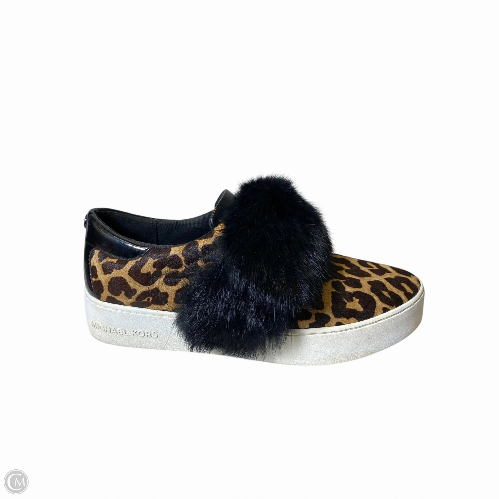 Shoes Designer By Michael Kors In Animal Print, Size: 8 Ventilated Mesh Cold Weather Arch Support Standing Workers