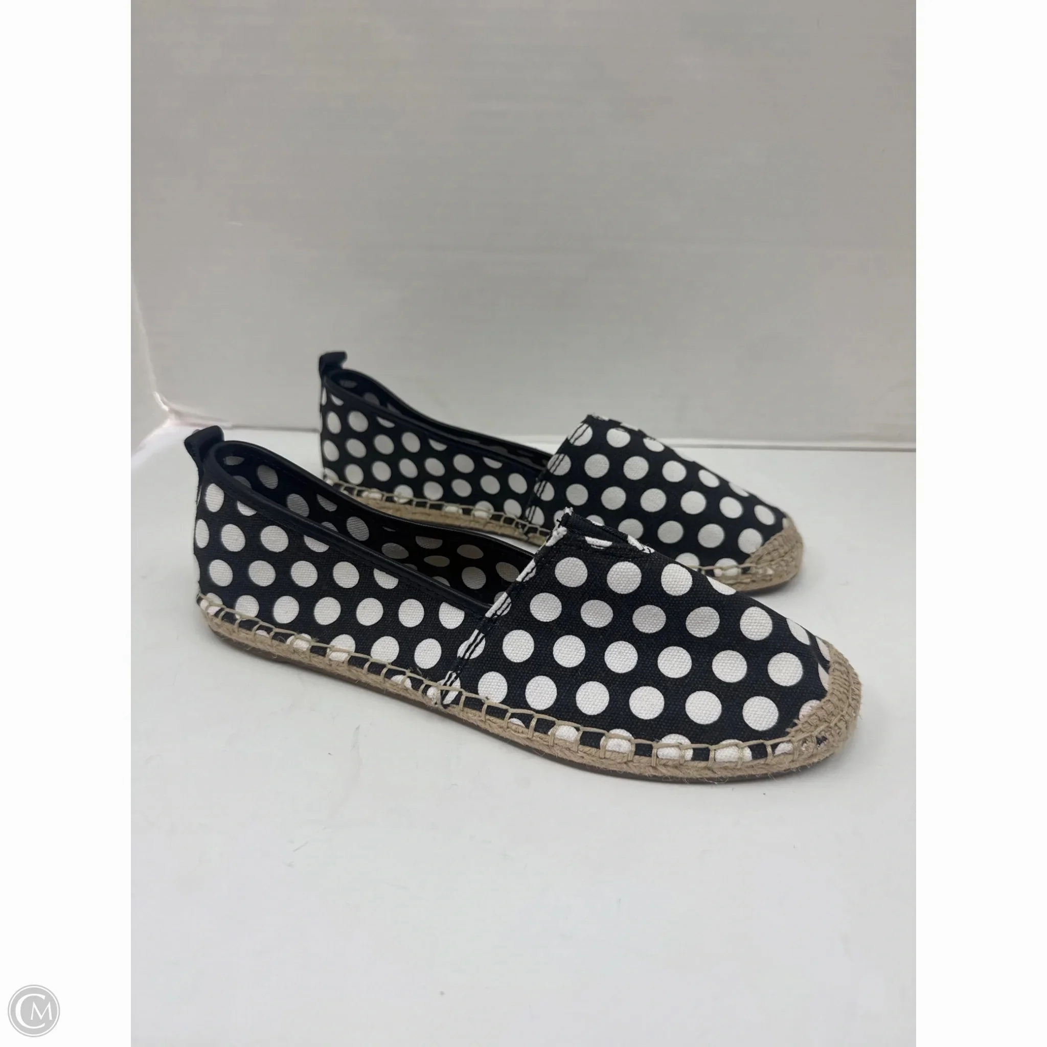 Shoes Designer By Michael Kors In Black & White, Size: 9 Mom Safe Non Slip Office Workers