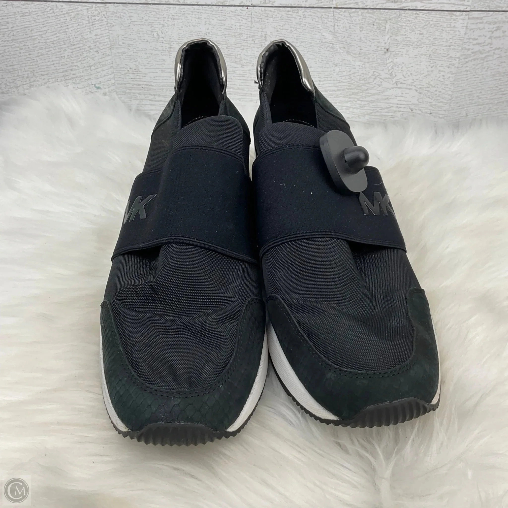 All Weather Urban Walkers Feather Light City Adventure Shoes Designer By Michael Kors In Black, Size: 11