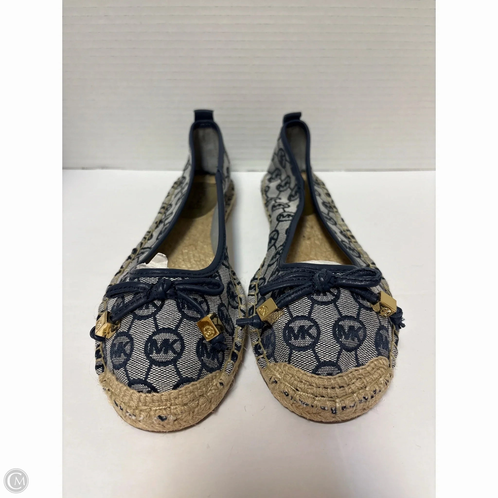 Earth Base Power Base Shoes Designer By Michael Kors In Blue, Size: 9