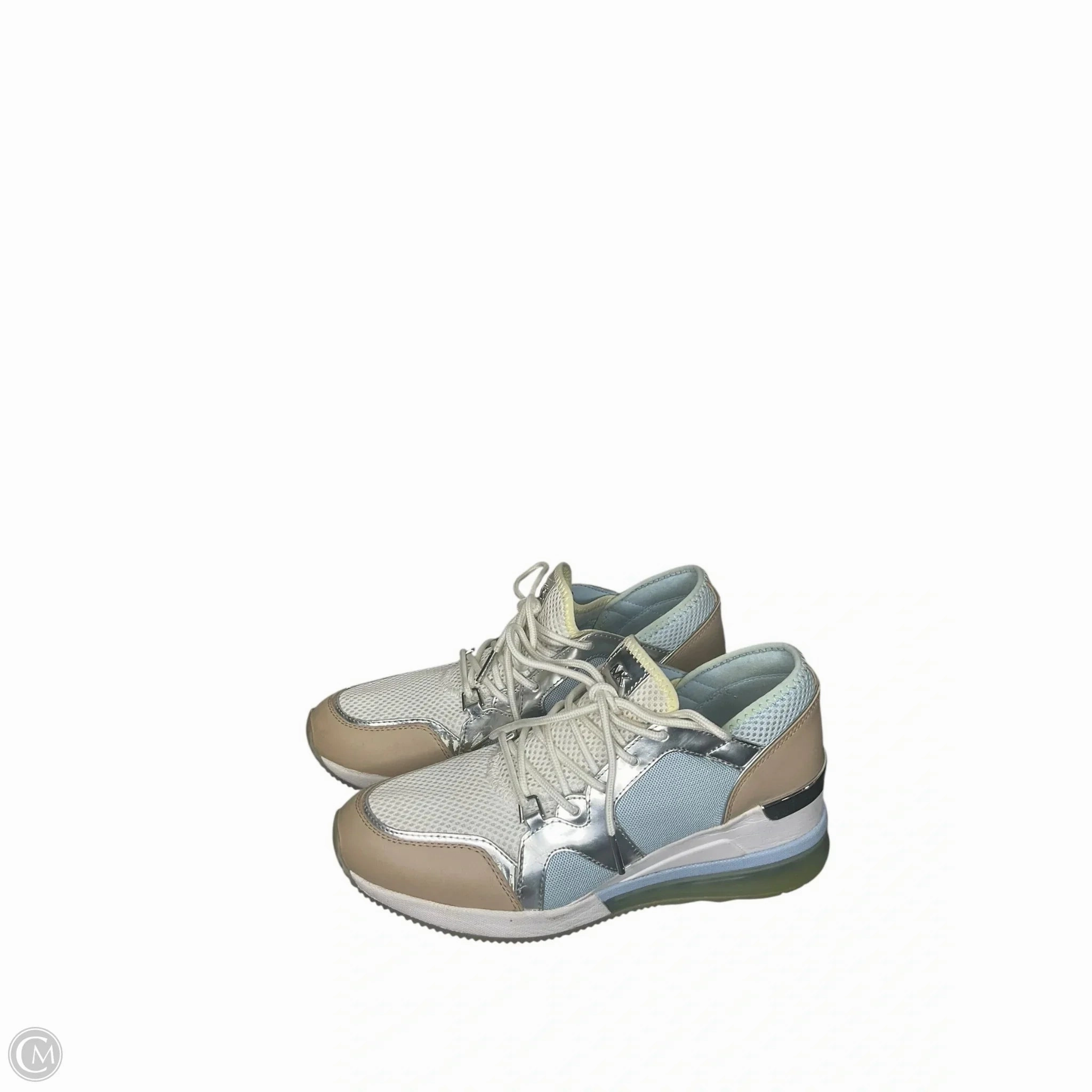 Seamless Interior Durable Fabric Shoes Designer By Michael Kors In Multi-colored, Size: 8