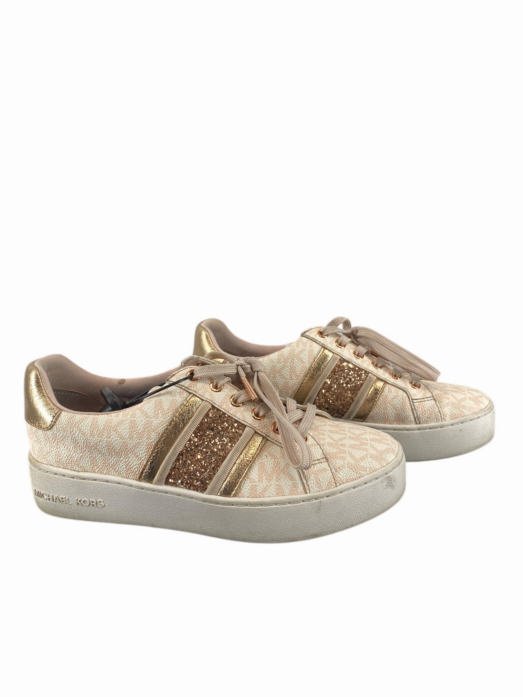 Ergonomic Design Supportive Core Fitness Training Shoes Designer By Michael Kors In Pink, Size: 6