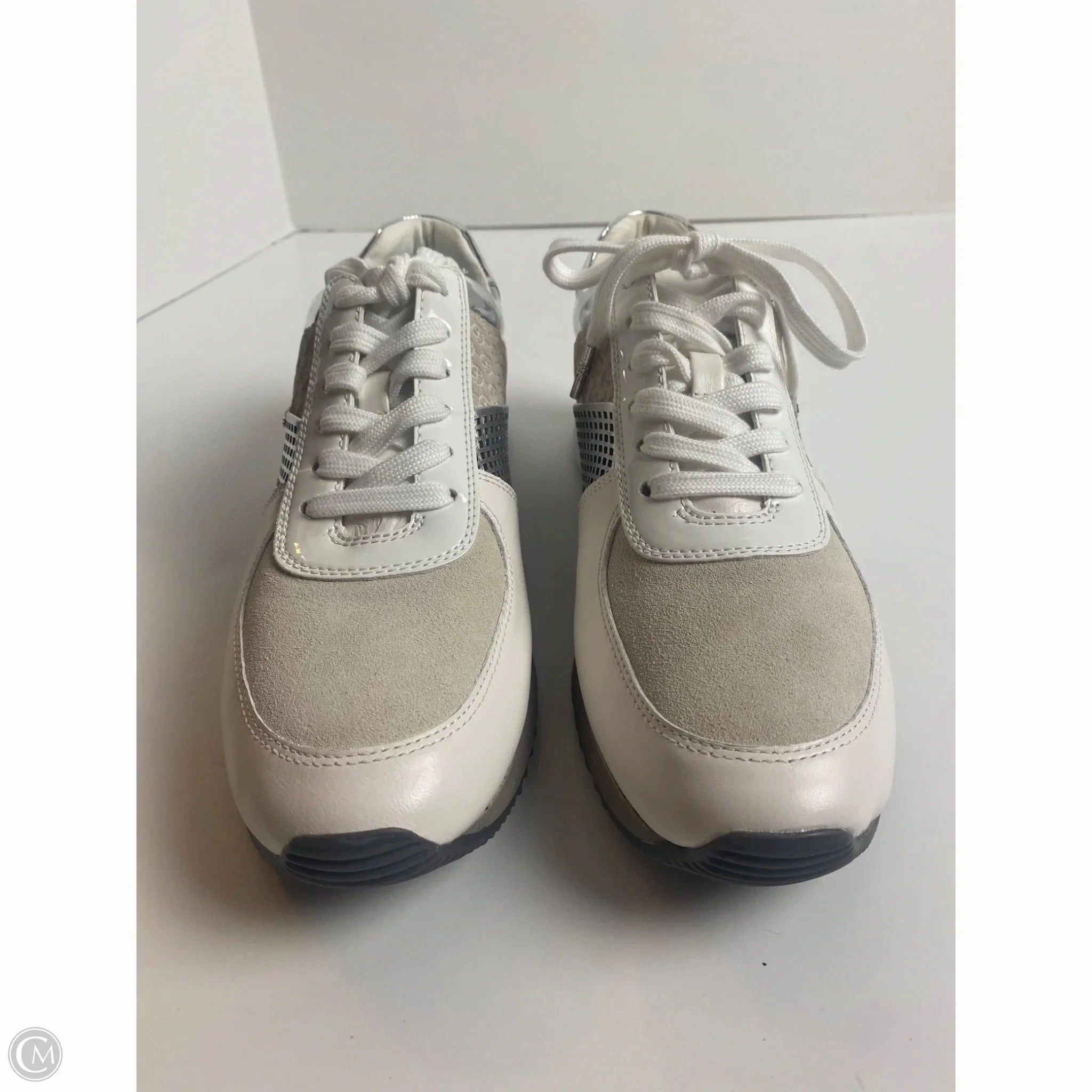 ventilation channels Shoes Designer By Michael Kors In Silver, Size: 9