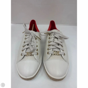 Heritage Line Shoes Designer By Michael Kors In White, Size: 8.5