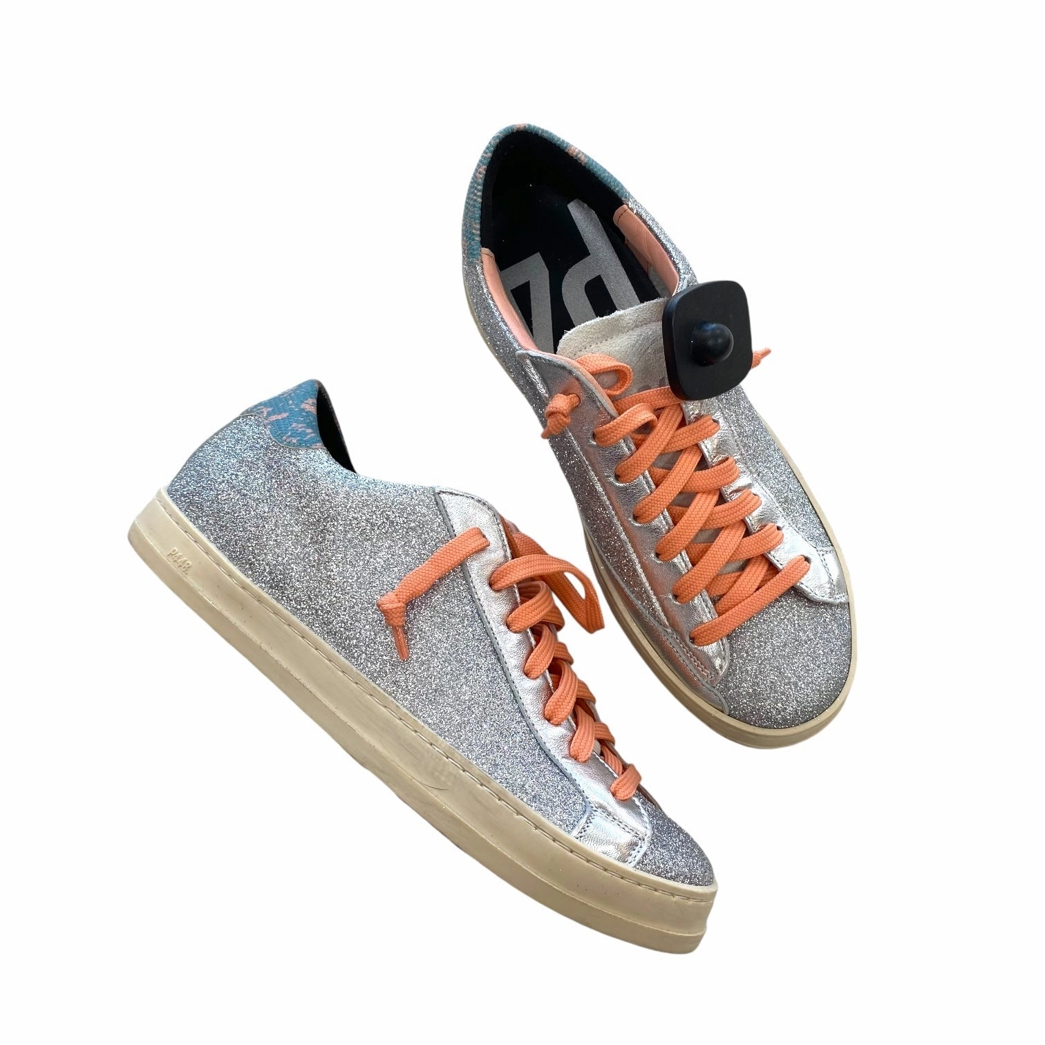 Shoes Designer By P448 In Silver, Size: 7.5 Calm Step Slip On Style