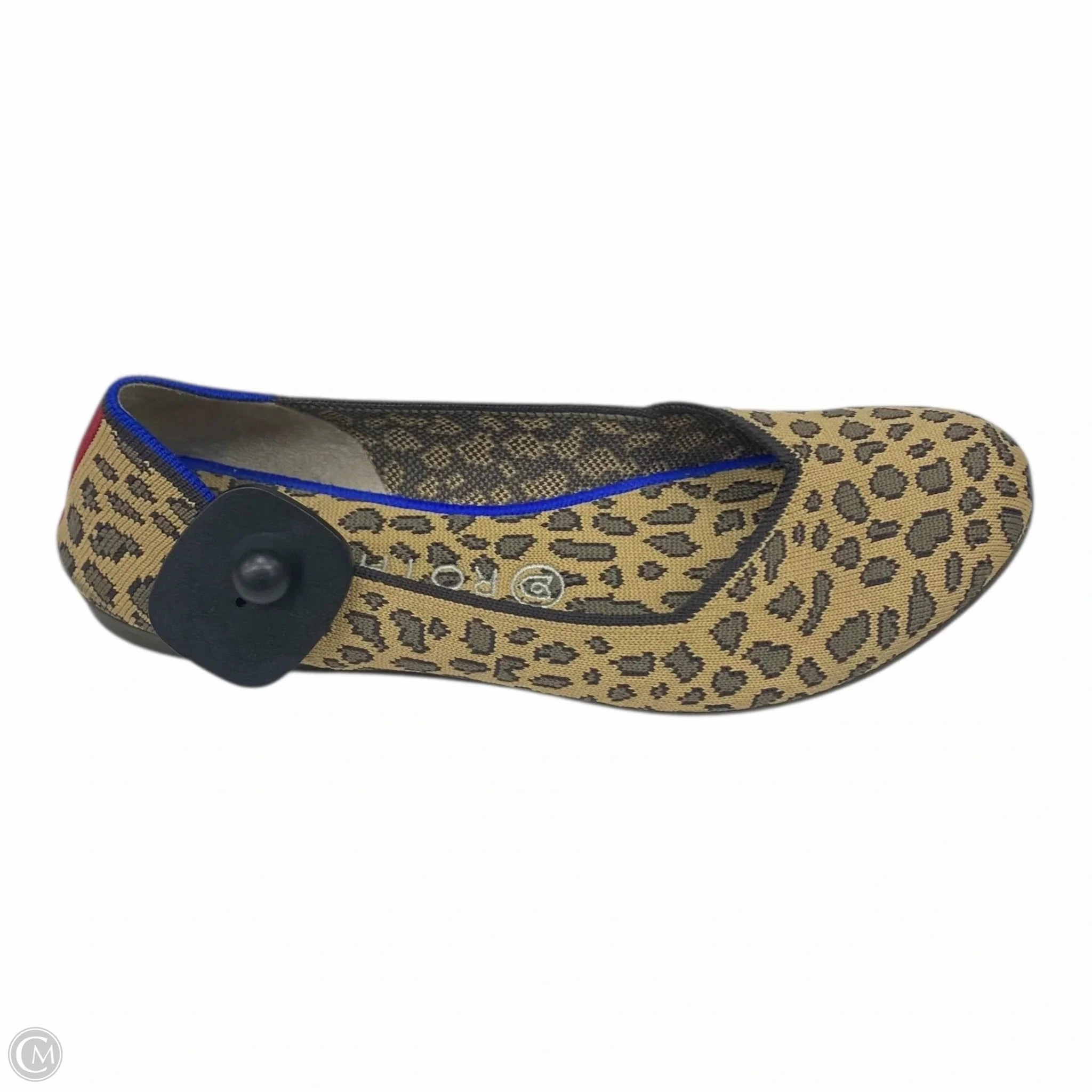 Shoes Designer By Rothys In Animal Print, Size: 9 Stretch Fabric Weekend Trip