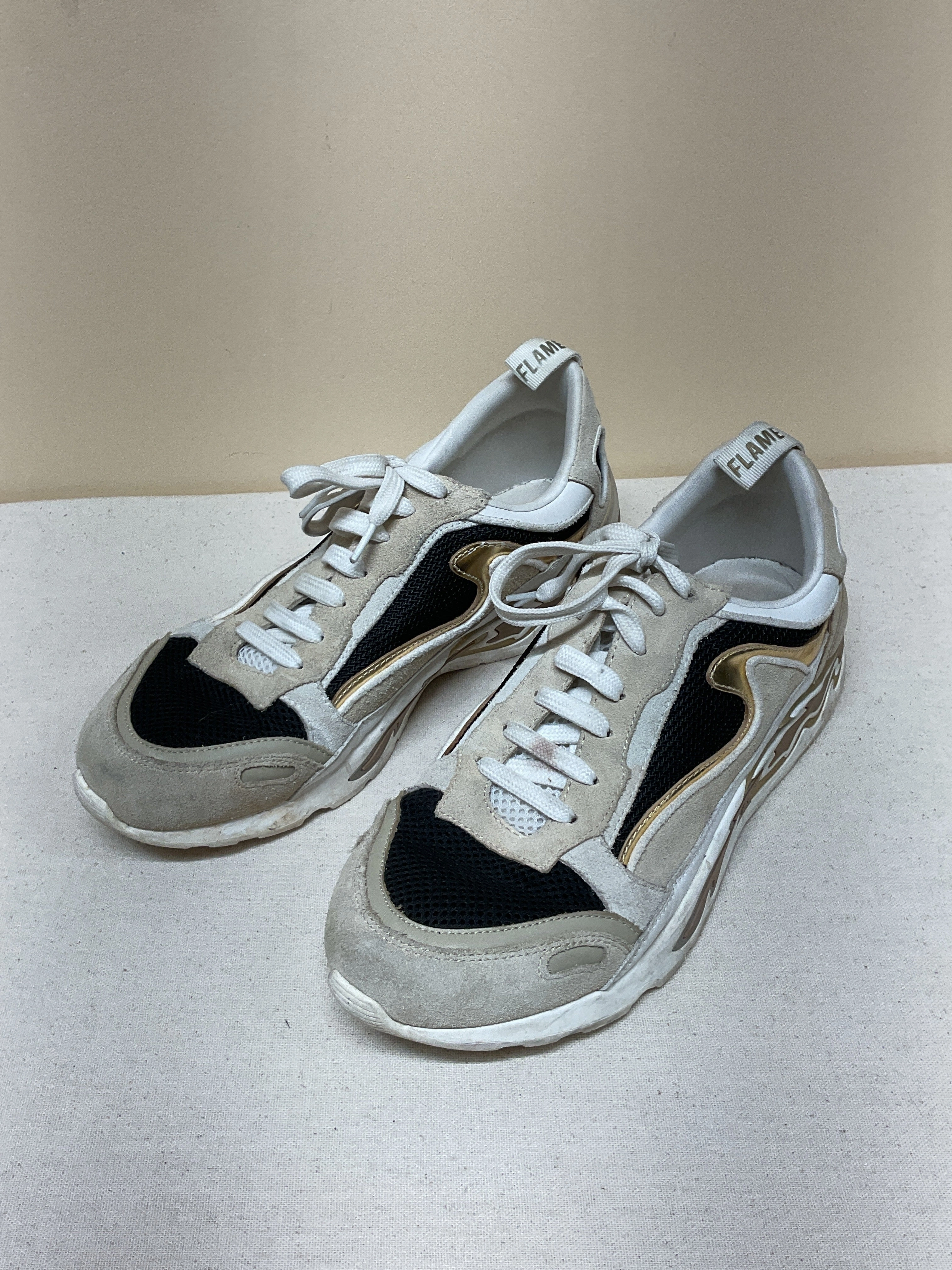 Shoes Designer By Sandro In Tan, Size:9 Ventilated Design