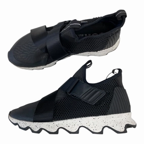 Bright Gold Shoes Designer By Sorel In Black, Size:10