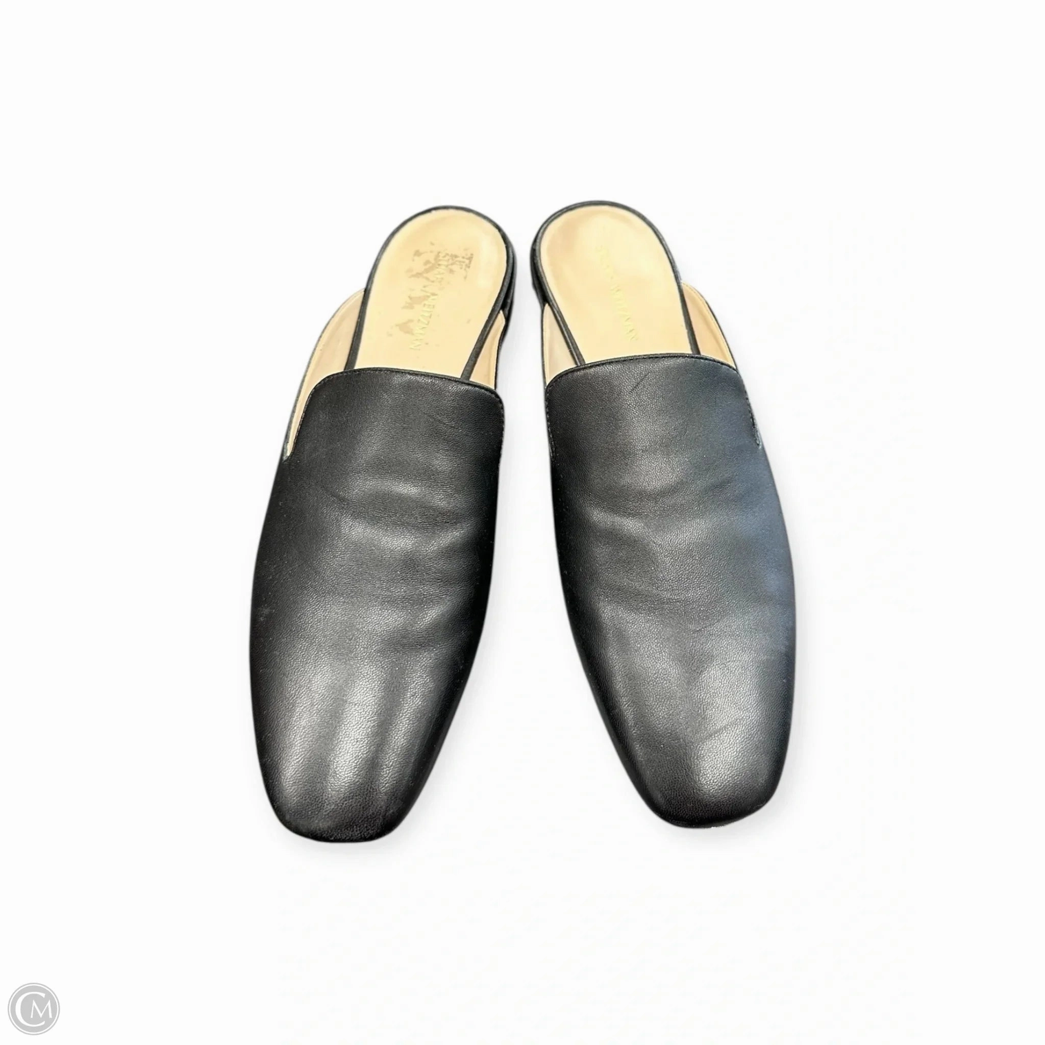 Shoes Designer By Stuart Weitzman In Black, Size: 7.5 Scandi Clean