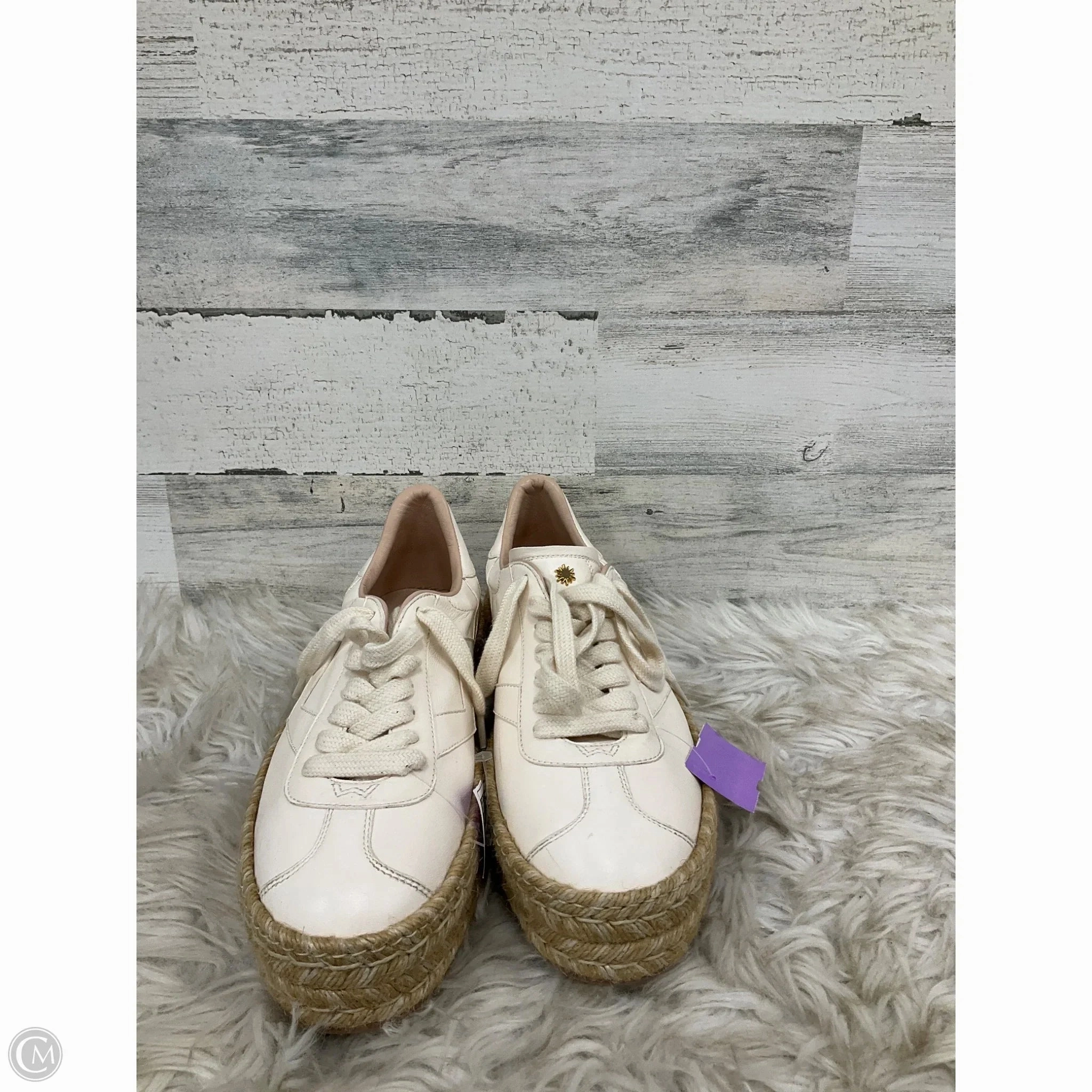 Shoes Designer By Stuart Weitzman In Cream, Size: 10 Earth Tone Flexible Outsole