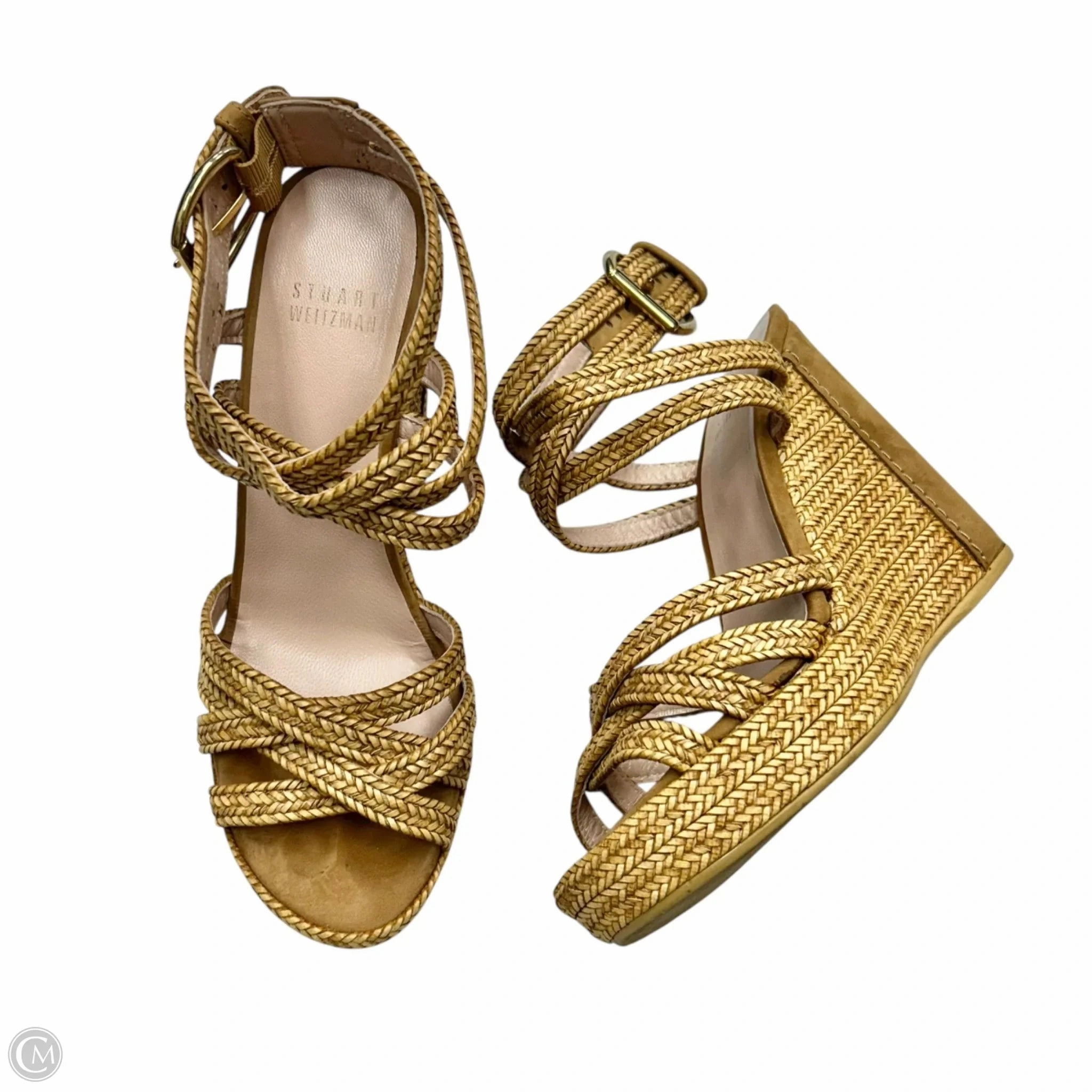 Shoes Designer By Stuart Weitzman In Tan, Size: 6 Grip Hold Track Run