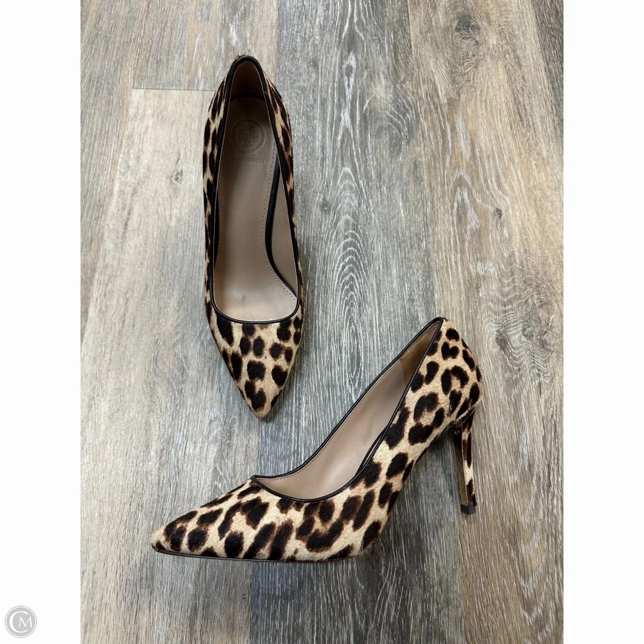 Shoes Designer By Tory Burch In Animal Print, Size: 8 Rain Step