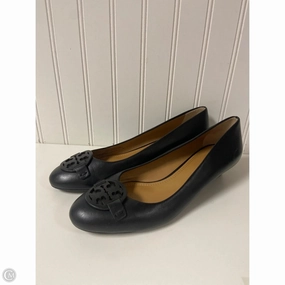 Shoes Designer By Tory Burch In Black, Size: 10 Ergonomic Footbed Synthetic