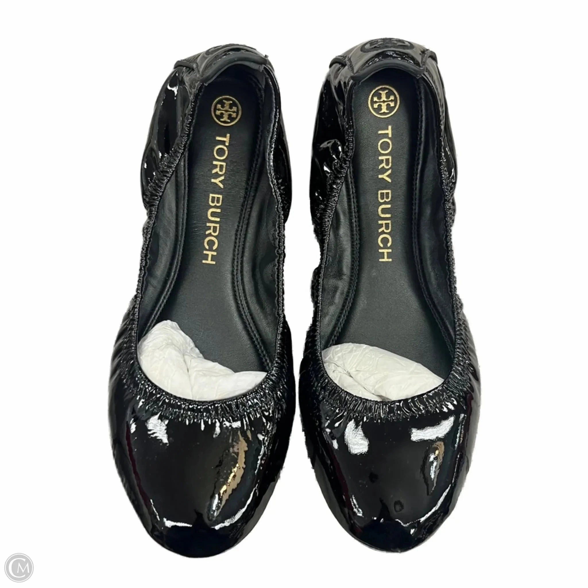 Durable Build Minimalist Fans Shoes Designer By Tory Burch In Black, Size: 9.5