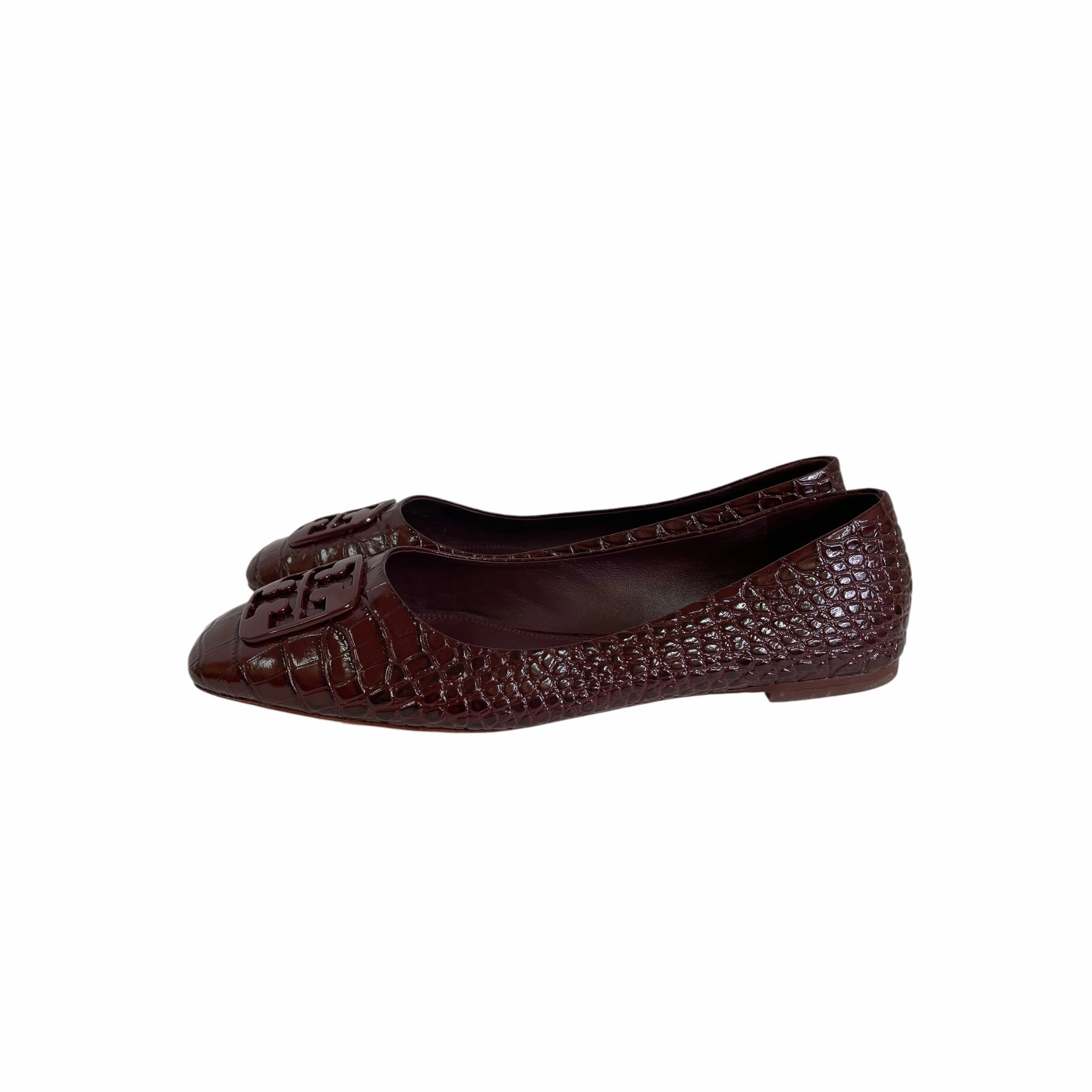 Shoes Designer By Tory Burch In Brown, Size:10.5 Shock Absorption Midsole Multidirectional Traction Grip