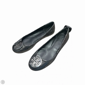 Reinforced Heel Stabilizer Shoes Designer By Tory Burch In Grey, Size: 8.5
