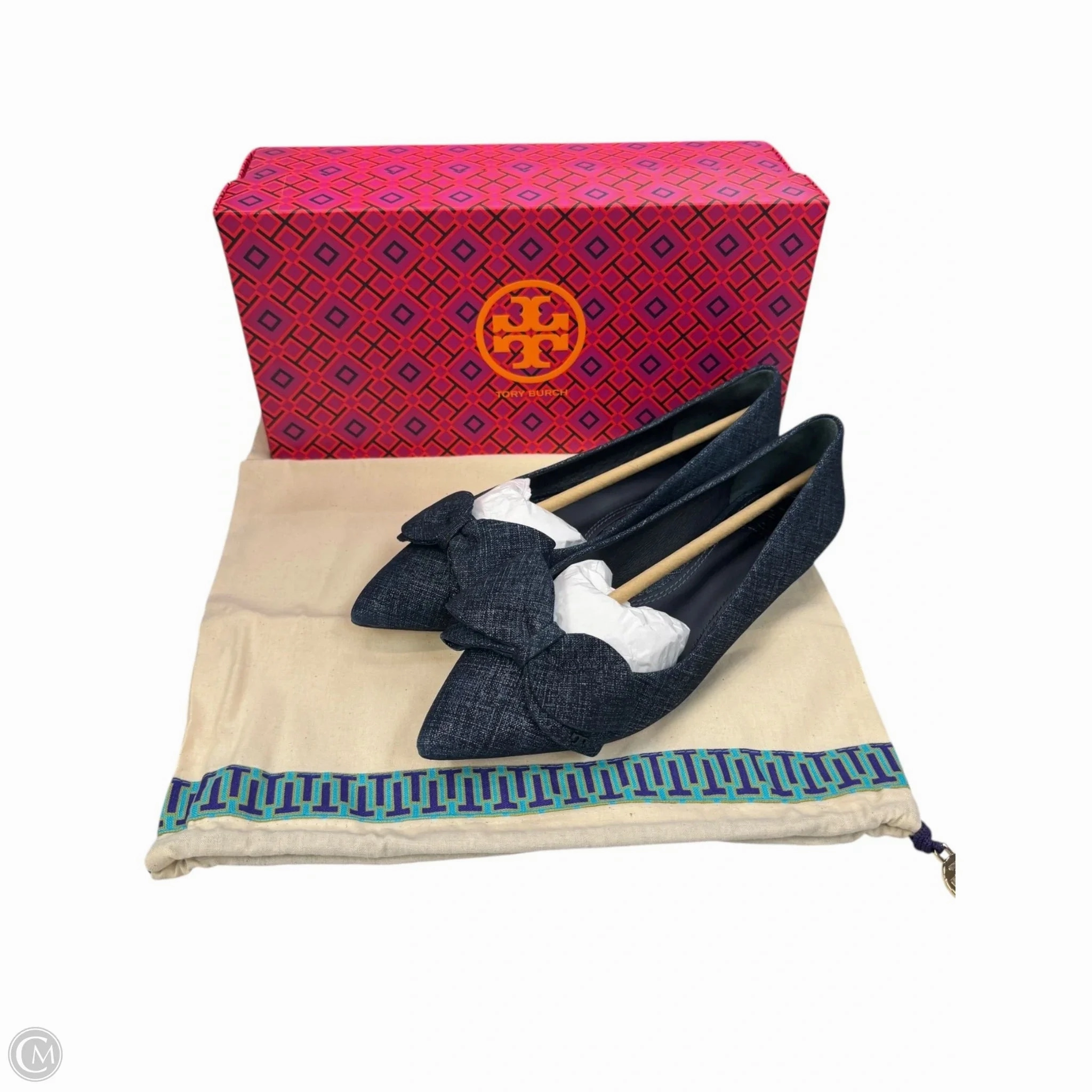 Storm Guard Virtual Step Shoes Designer By Tory Burch In Navy, Size: 6.5