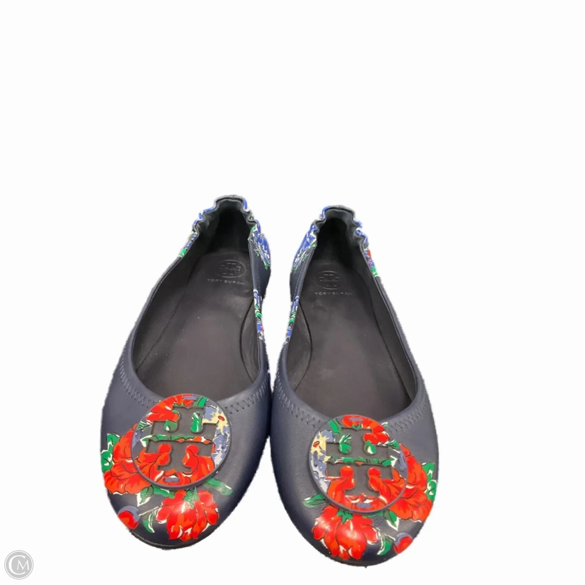 Desert Run Party Mood Shoes Designer By Tory Burch In Navy, Size: 7.5