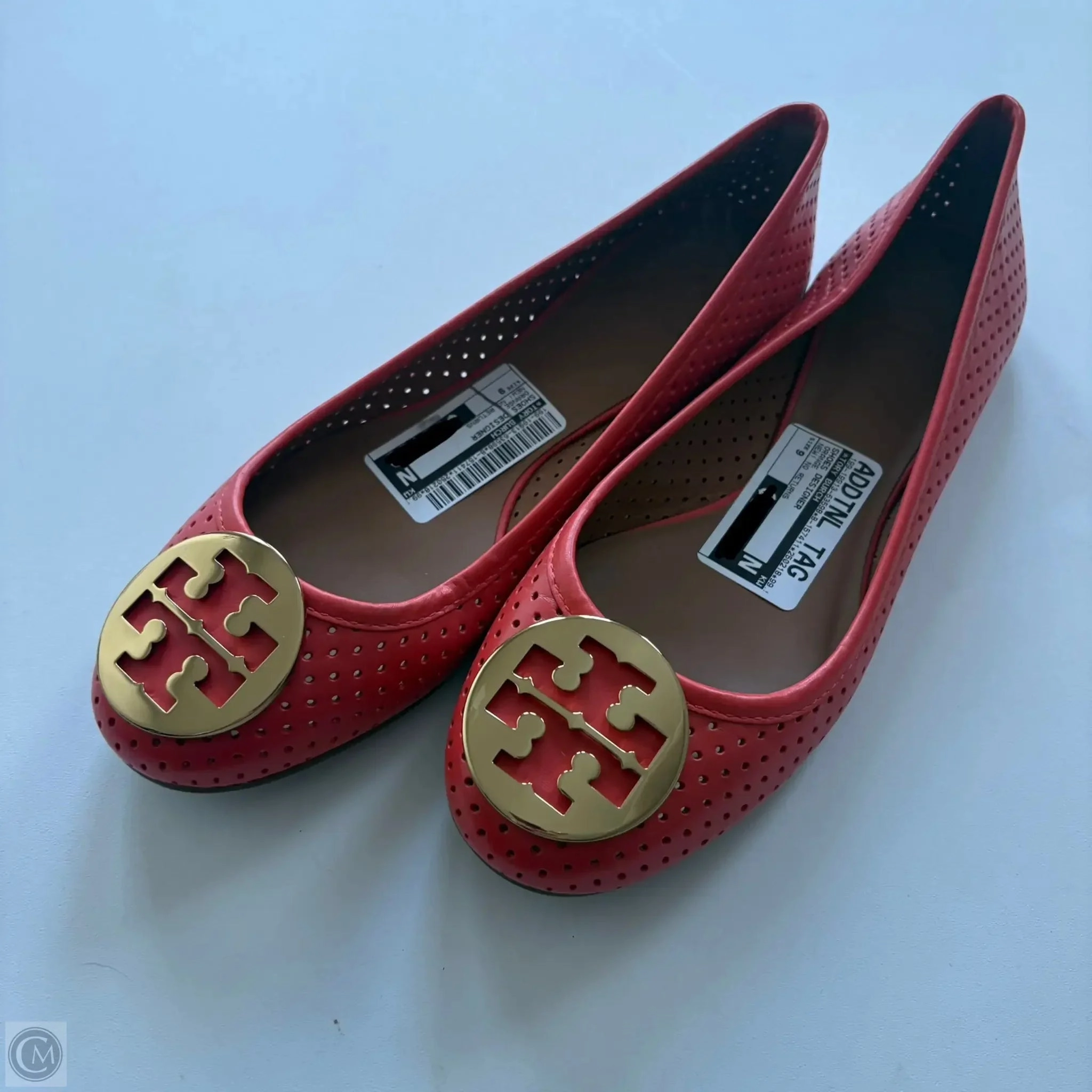 Shoes Designer By Tory Burch In Orange, Size: 9 Nature Walk Durable Build Weekend Errands