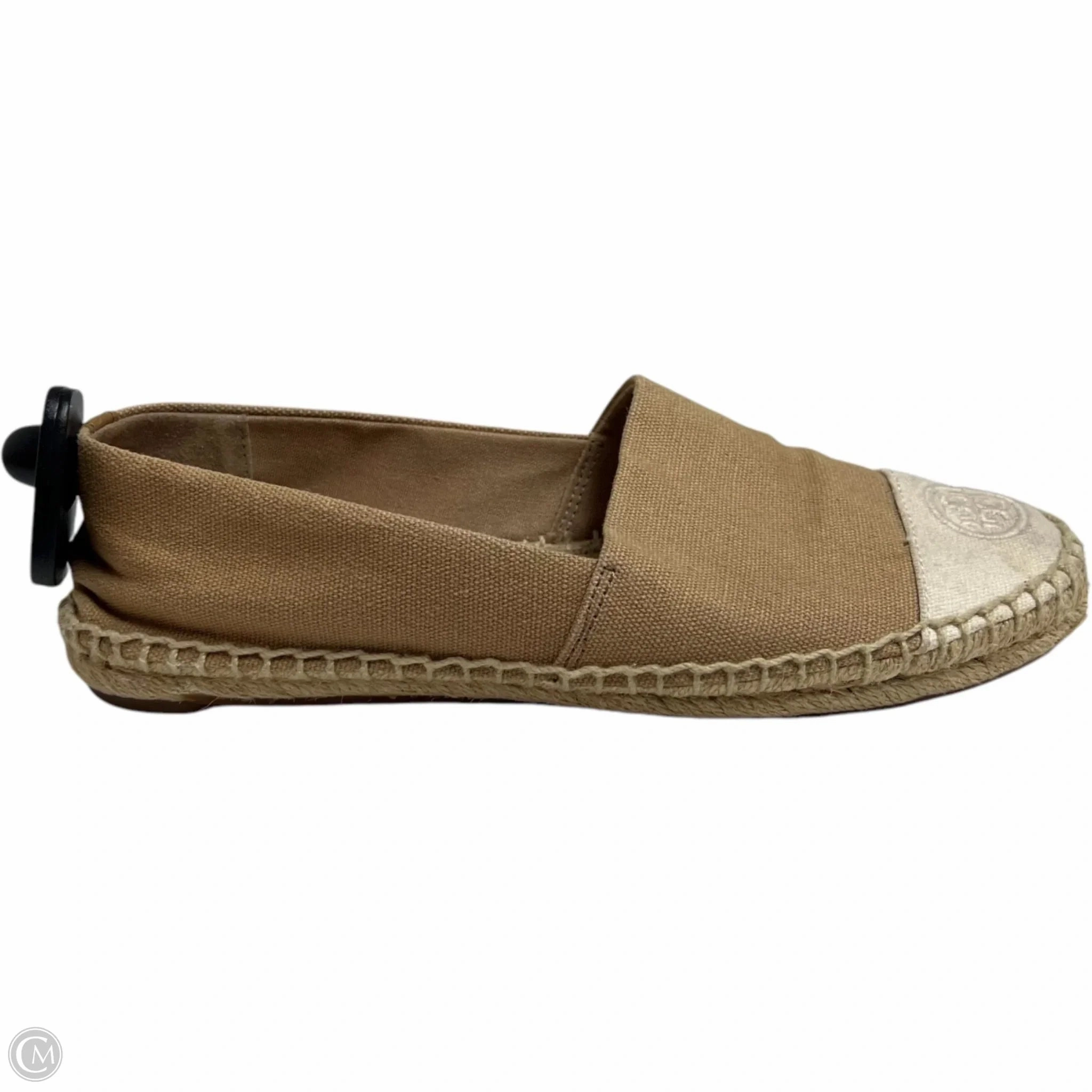 Shoes Designer By Tory Burch In Tan, Size: 8 Comfort Run Sky Blue