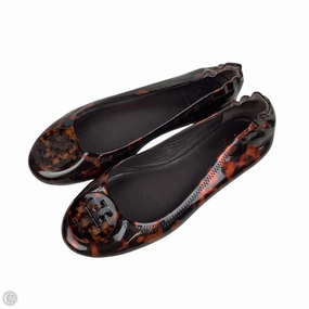 Shoes Designer By Tory Burch In Tortoise Shell Print, Size: 7 Italian Glam Smart Fit