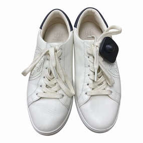 Shoes Designer By Tory Burch In White, Size:7.5 Strap Mode