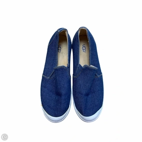 Shoes Designer By Ugg In Blue Denim, Size: 6 Season Ease