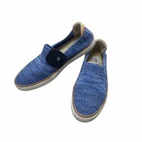 Long Move Cosmic Glow Shoes Designer By Ugg In Blue, Size:6.5