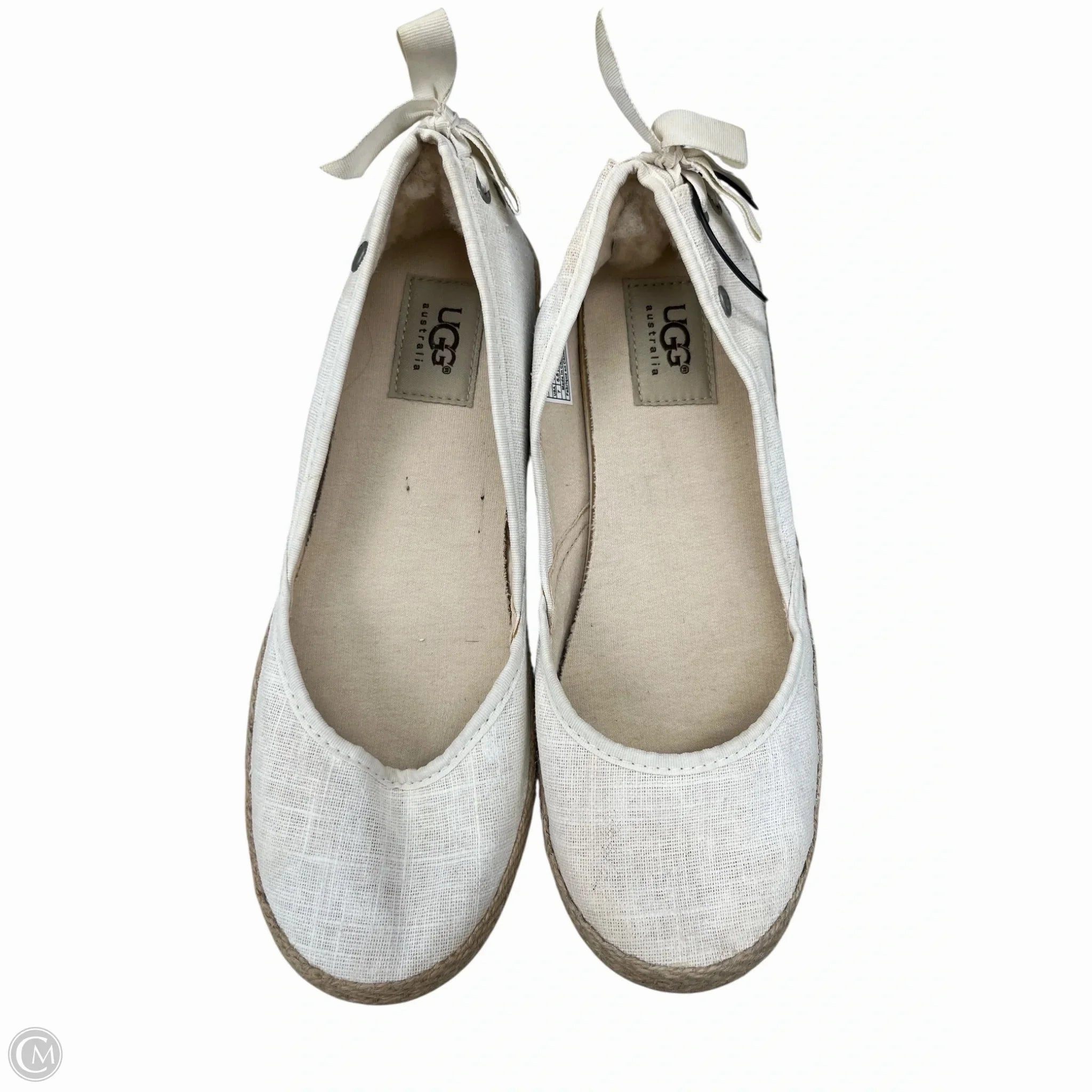 Comfortable Wear Shoes Designer By Ugg In Cream, Size: 7