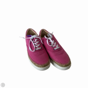 Memory Foam Cushioning Shoes Designer By Ugg In Pink & White, Size: 11