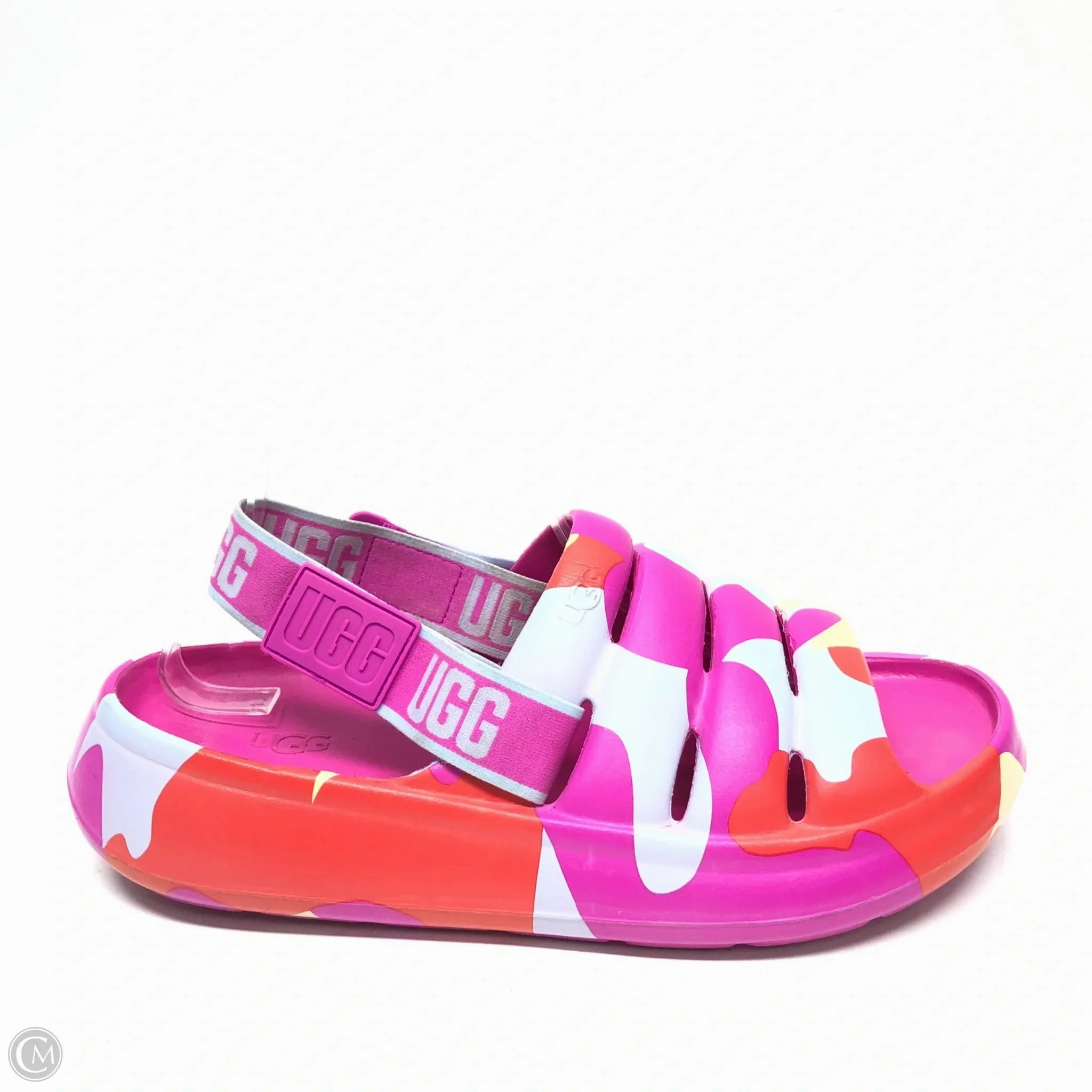 Island Step Shoes Designer By Ugg In Pink, Size: 11