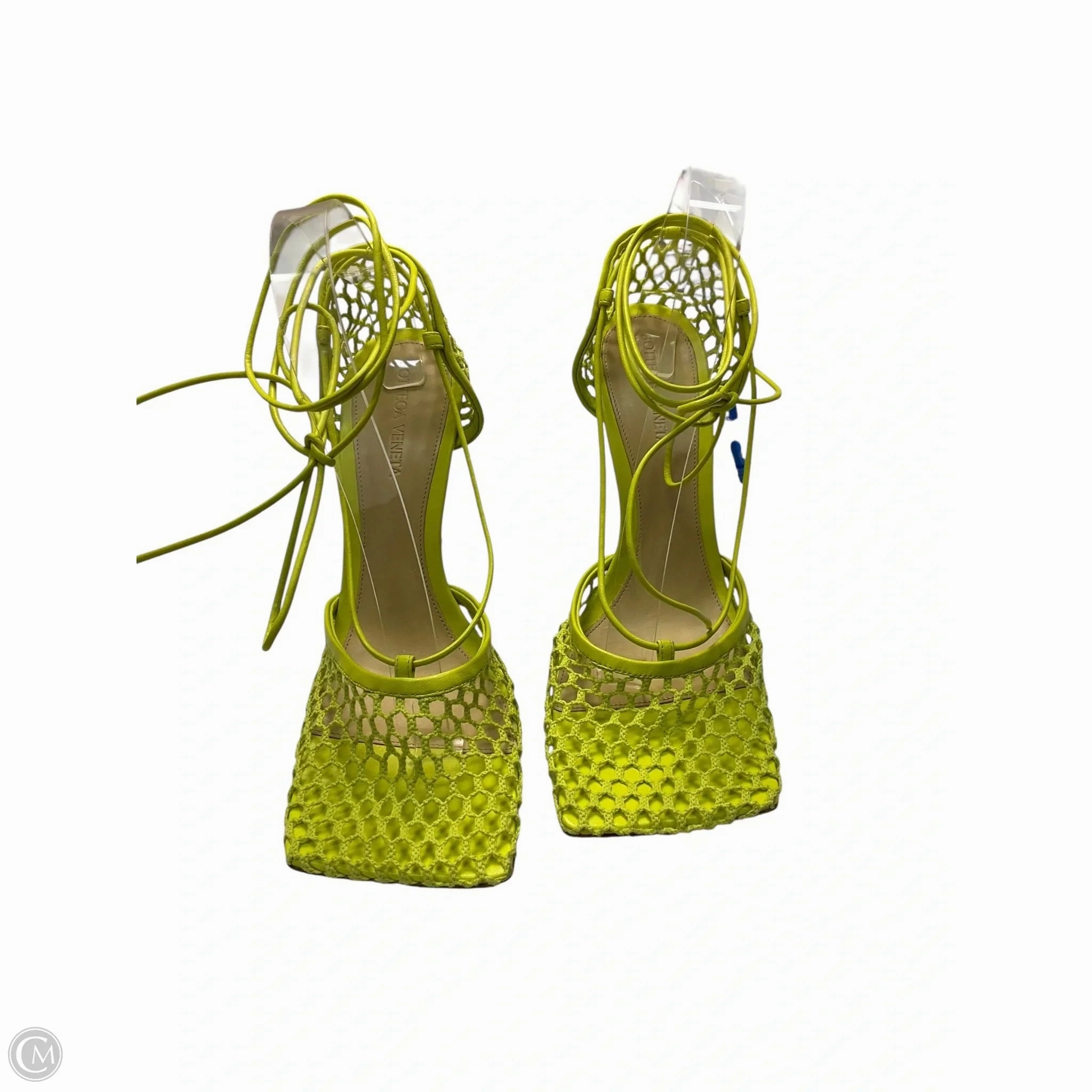 Shoes Luxury Designer By Bottega Veneta In Green, Size: 10 Cushioned Base Busy Professionals Buckle Fit