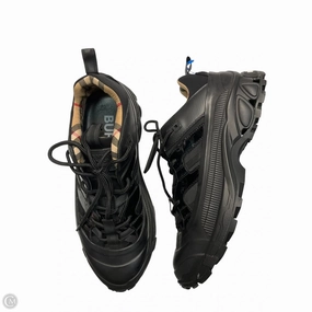 Shoes Luxury Designer By Burberry In Black, Size: 5 Secure Fit Lacing System Anti Odor Gym Workout