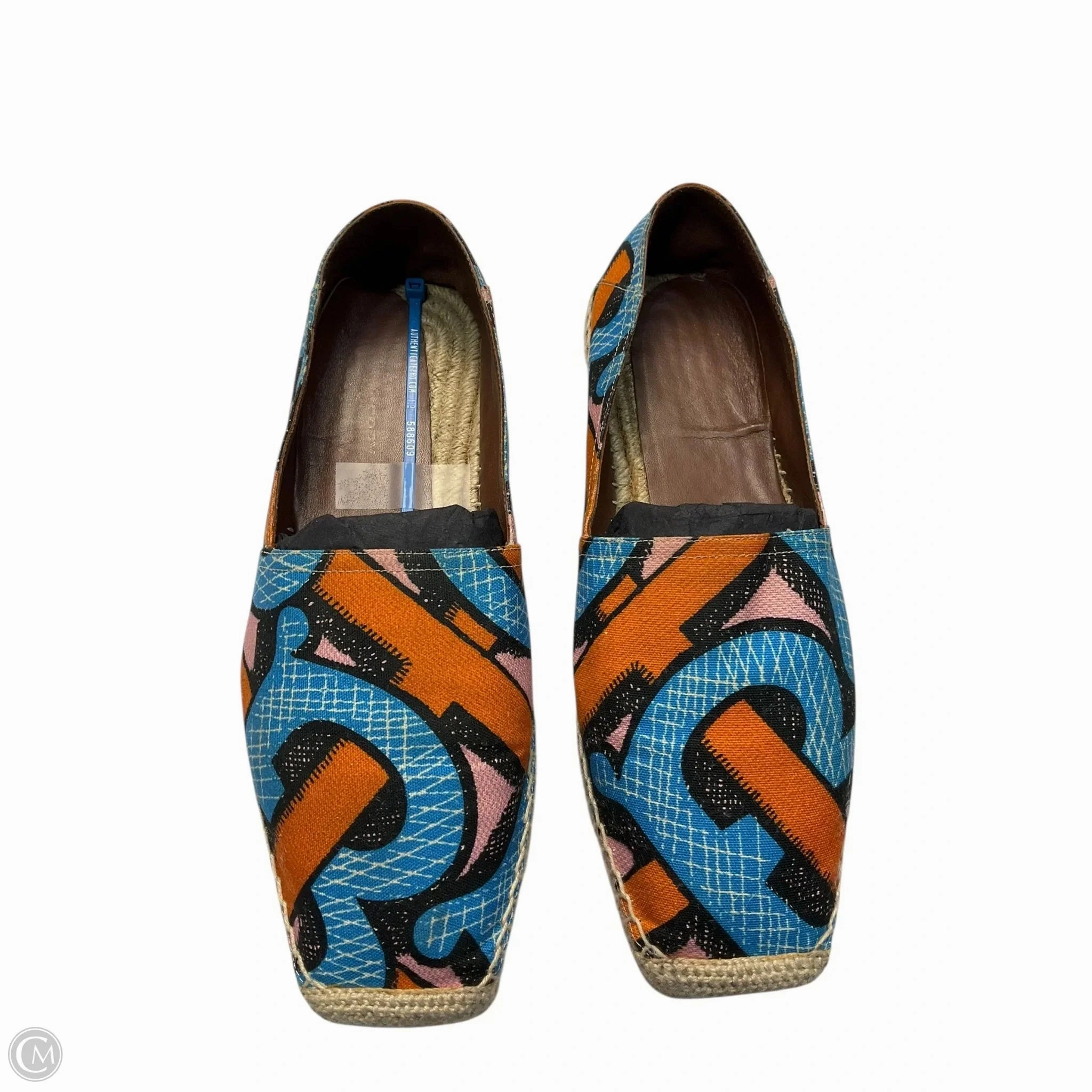Shoes Luxury Designer By Burberry In Multi-colored, Size: 10 Pressure Relief