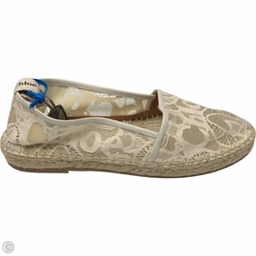 Shoes Luxury Designer By Chloe In Cream, Size: 8 Shockproof Team Match