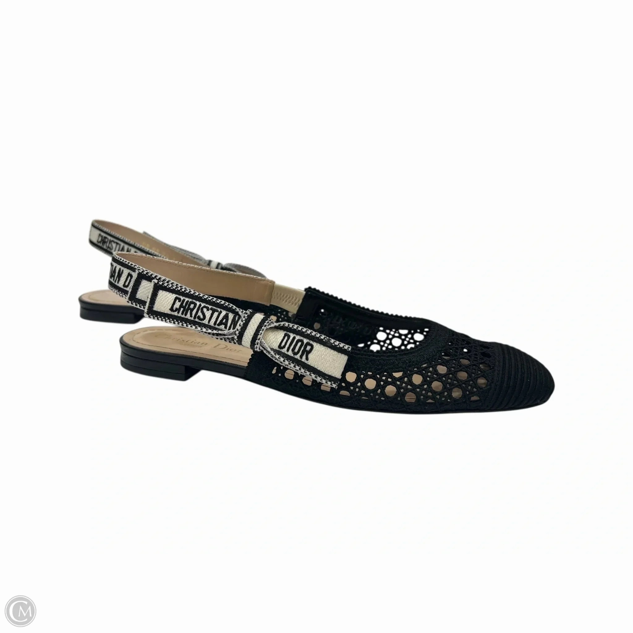 Weekend Casual Flexible Fit Frequent Travelers Shoes Luxury Designer By Dior In Black, Size: 7