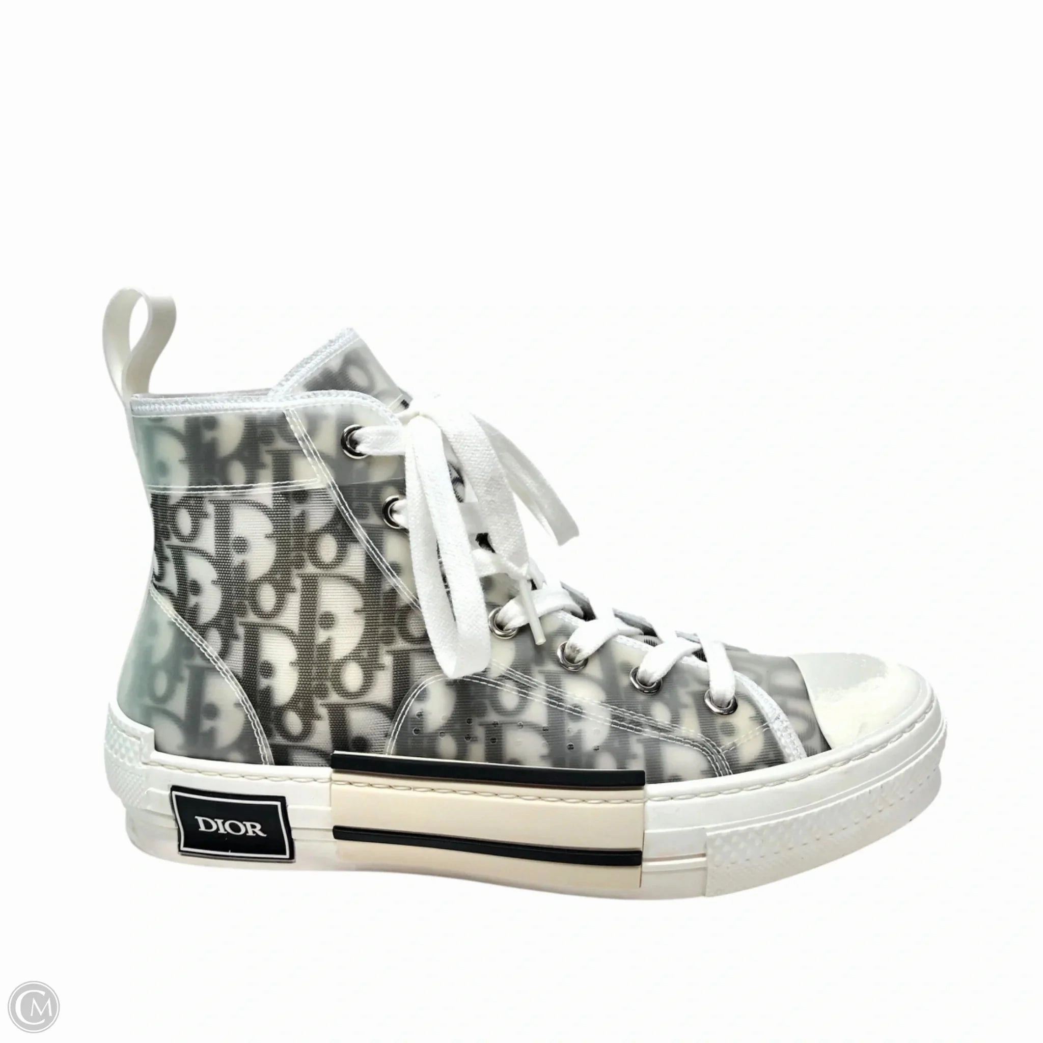 Shoes Luxury Designer By Dior In Blue & White, Size: 7.5 Supportive Core Fitness Training Tech Glow